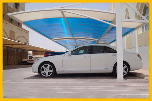 Polycarbonate Parking Shades