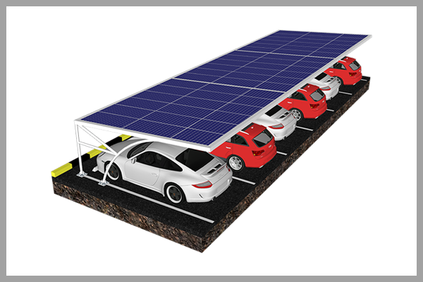 Solar-Panel-Parking-Shades